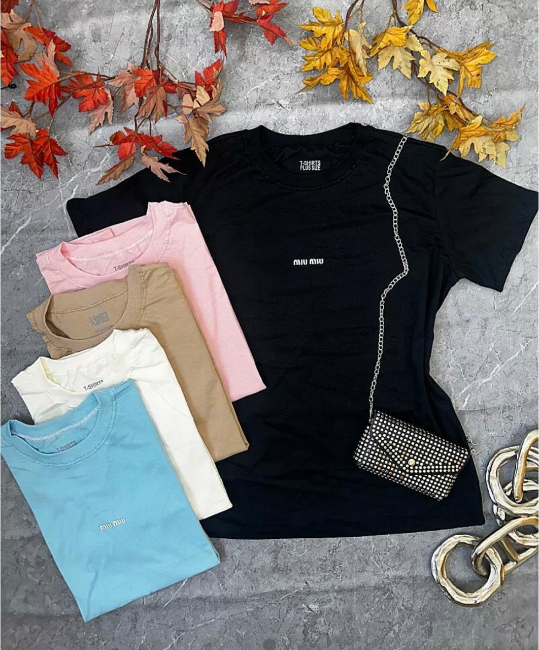 T-Shirt Plus Size Miu Miu